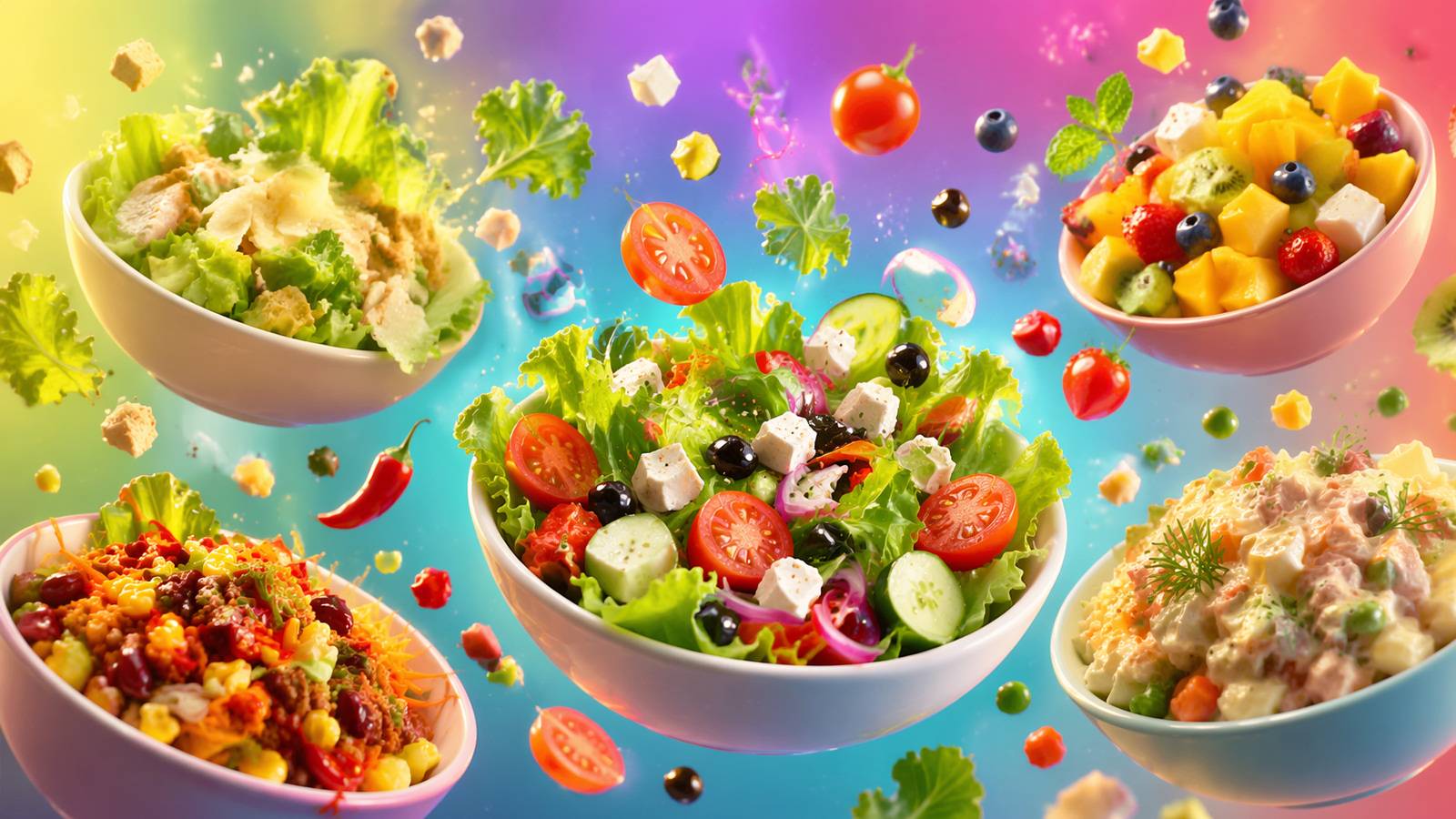 Какой ты салат? Лёгкий квиз о твоей «вкусной» личности