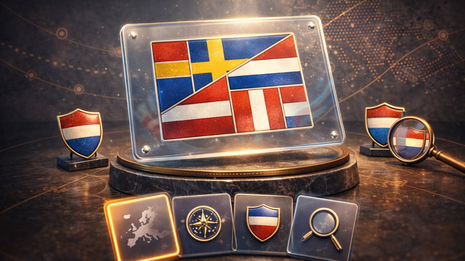 Флаги Европы: угадай страну (да/нет)