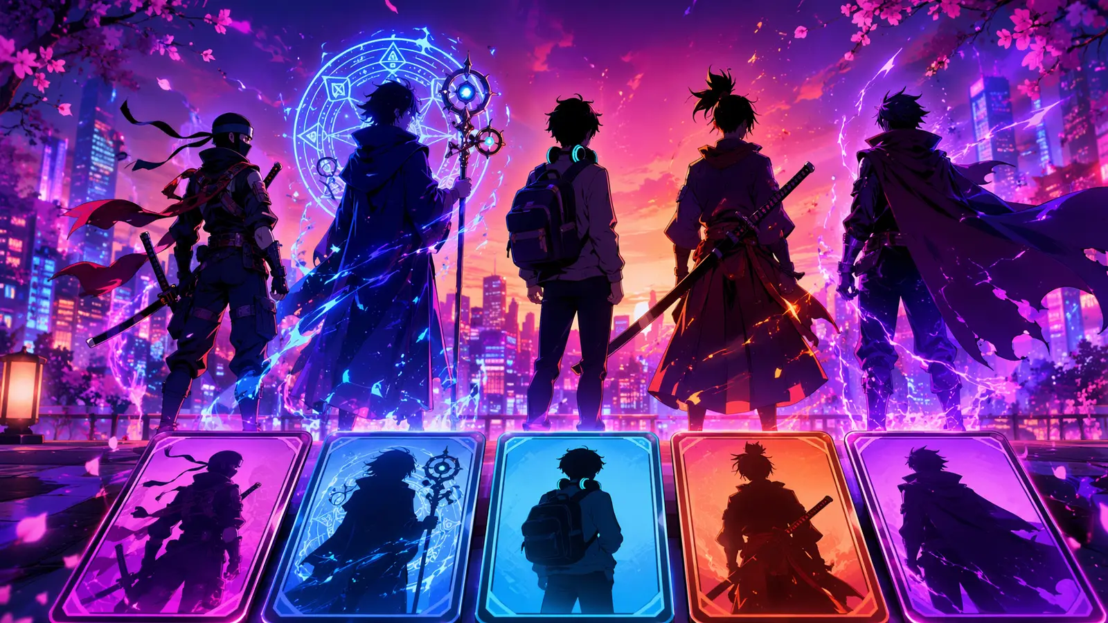 Угадай аниме персонажа по описанию