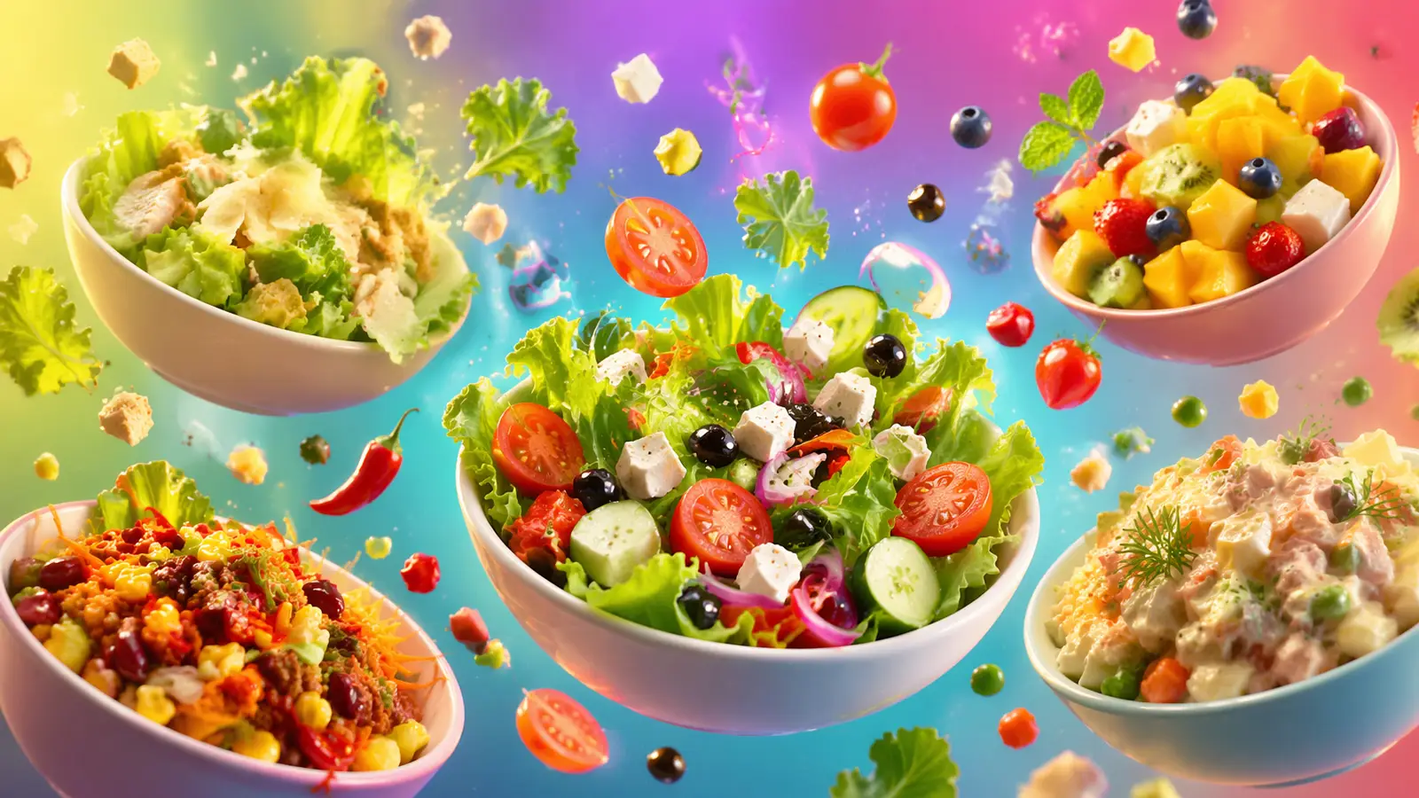 Какой ты салат? Лёгкий квиз о твоей «вкусной» личности