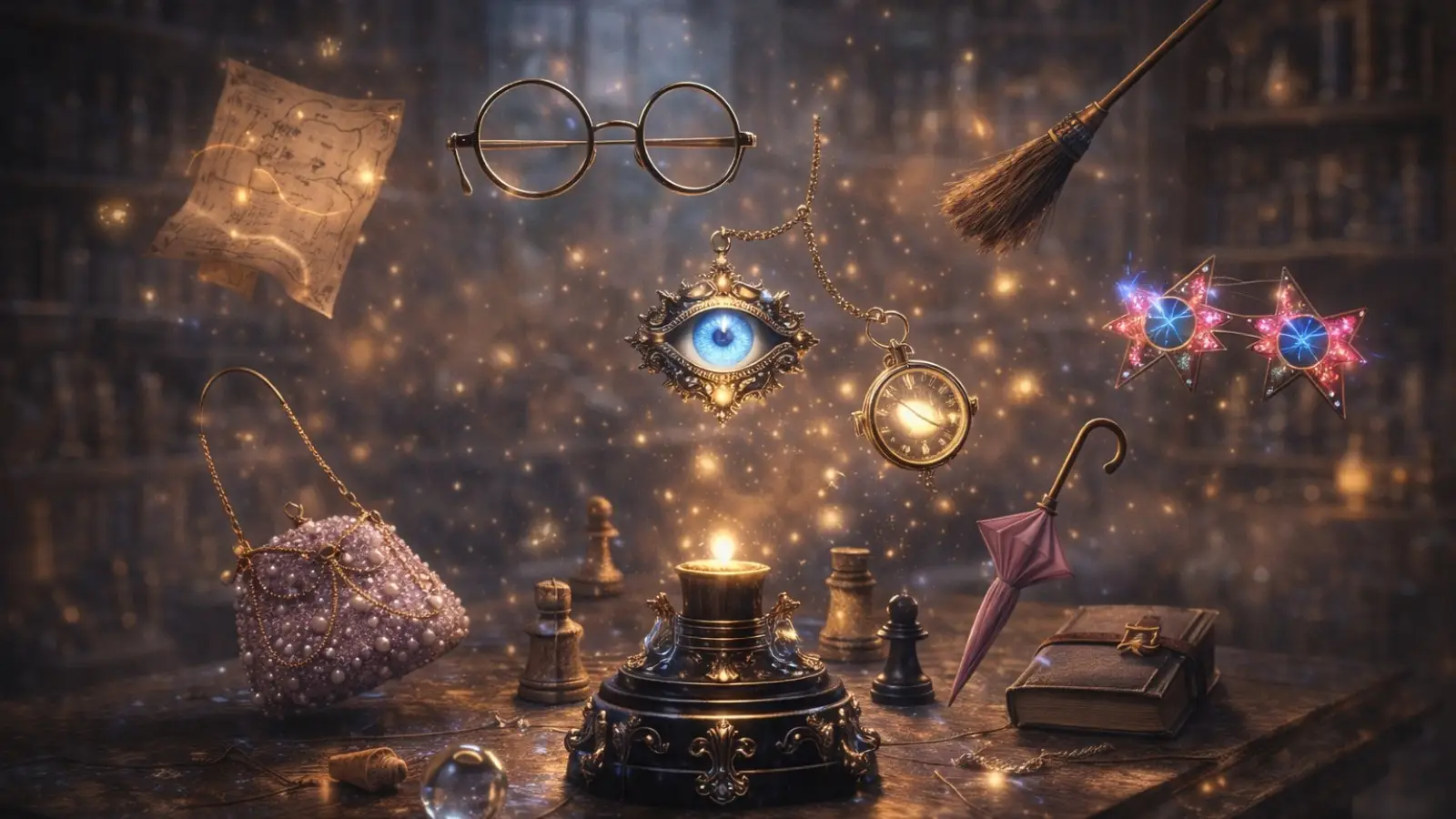 Угадай героя Гарри Поттера по аксессуарам